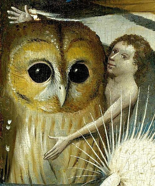 Zahrada pozemských rozkoší v detailech